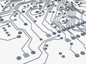 electronic circuit v 1 Model 3D