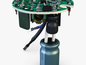circuit board v 1 Modello 3D