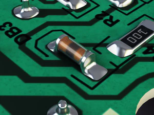 circuit board v 1 3D Model