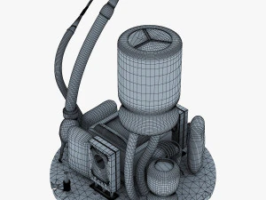 circuit board v 1 3D Model
