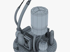 circuit board v 1 3D Model