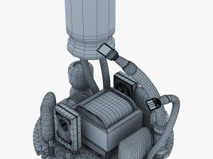 circuit board v 1 3D Model