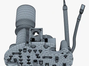 circuit board v 1 3D Model