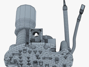 circuit board v 1 Modello 3D