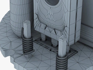 circuit board v 1 3D Model