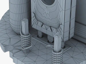 circuit board v 1 3D Model