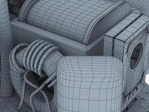 circuit board v 1 3D Model