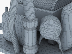 circuit board v 1 Modello 3D