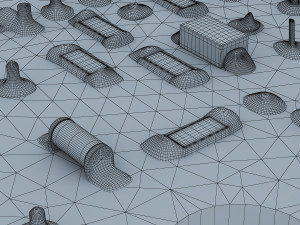 circuit board v 1 Modello 3D