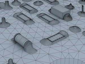 circuit board v 1 3D Model
