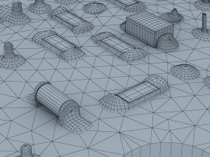 circuit board v 1 3D Model