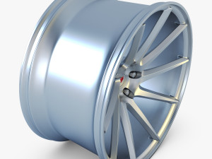 vossen vps-310t 19 wheel silver Model 3D