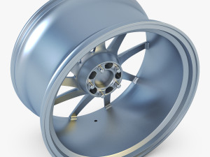 vossen vps-310t 19 wheel silver Model 3D