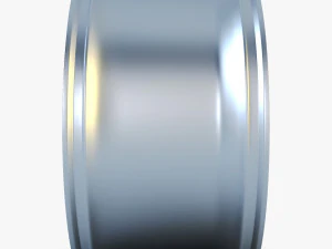 vossen vps-310t 19 wheel silver 3D Model