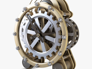 gear alarm clock v 1 Model 3D