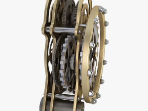 dişli &ccedil;alar saat v 1 3D Model