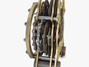 dişli &ccedil;alar saat v 1 3D Model