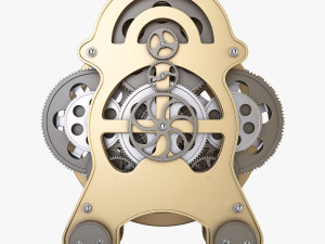 gear alarm clock v 1 Modelo 3D