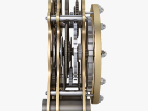 gear alarm clock v 1 Modelo 3D