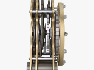 dişli &ccedil;alar saat v 1 3D Model