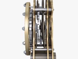 gear alarm clock v 1 Modelo 3D