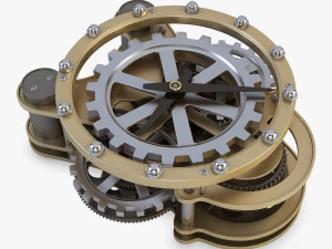 dişli &ccedil;alar saat v 1 3D Model