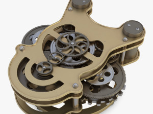 gear alarm clock v 1 Modelo 3D