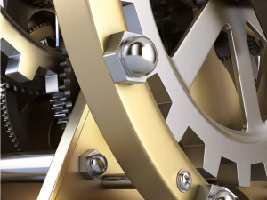 dişli &ccedil;alar saat v 1 3D Model