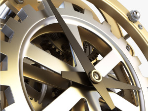 gear alarm clock v 1 Modelo 3D