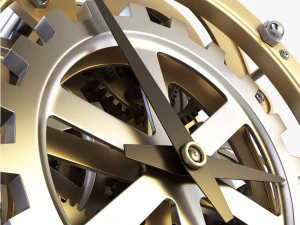 dişli &ccedil;alar saat v 1 3D Model