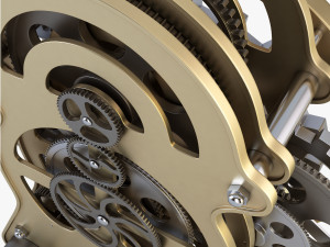 gear alarm clock v 1 Modelo 3D
