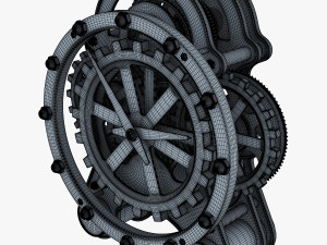 gear alarm clock v 1 Modelo 3D