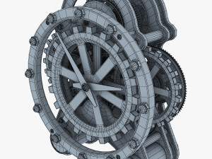 gear alarm clock v 1 Modelo 3D