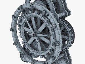 dişli &ccedil;alar saat v 1 3D Model