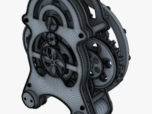 dişli &ccedil;alar saat v 1 3D Model