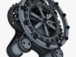 gear alarm clock v 1 Modelo 3D