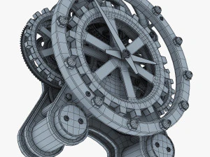 dişli &ccedil;alar saat v 1 3D Model