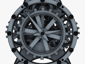 gear alarm clock v 1 Modelo 3D
