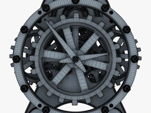 dişli &ccedil;alar saat v 1 3D Model