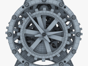 gear alarm clock v 1 Modelo 3D