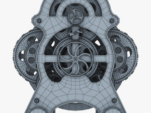 gear alarm clock v 1 Modelo 3D