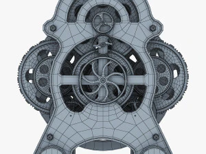 dişli &ccedil;alar saat v 1 3D Model