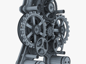 gear alarm clock v 1 Modelo 3D