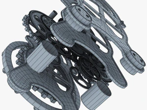 dişli &ccedil;alar saat v 1 3D Model