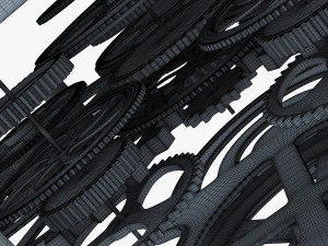 dişli &ccedil;alar saat v 1 3D Model