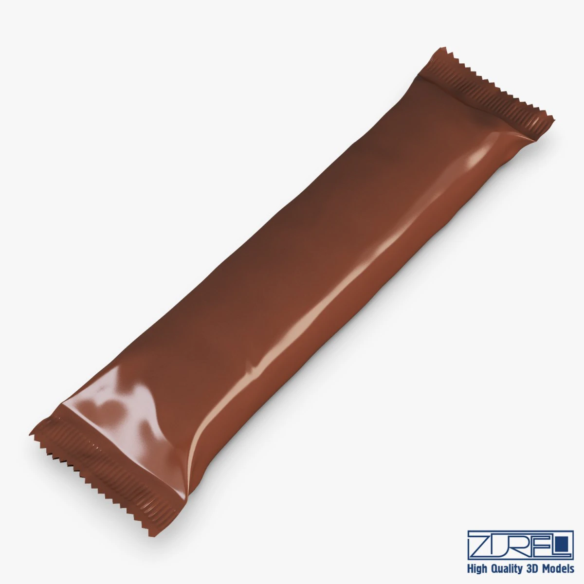 candy wrapper v 7 3D Model .c4d .max .obj .3ds .fbx .stl .blend 