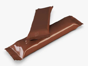 candy wrapper v 7 3D Model