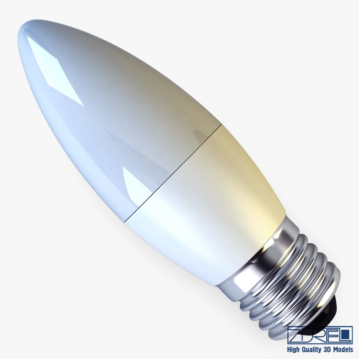 led lamp v 3 3D Model .c4d .max .obj .3ds .fbx .stl .blend 