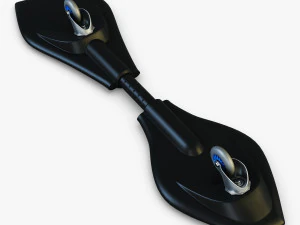 razor ripstik classic blue v 1 mid poly 3D Model