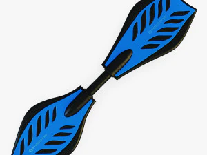 razor ripstik classic blue v 1 mid poly 3D Model